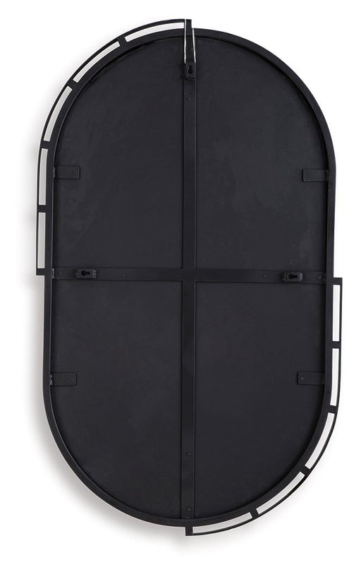 Valkings - Accent Mirror - Black - R&R Furniture Gallery (Fountain Valley, CA)