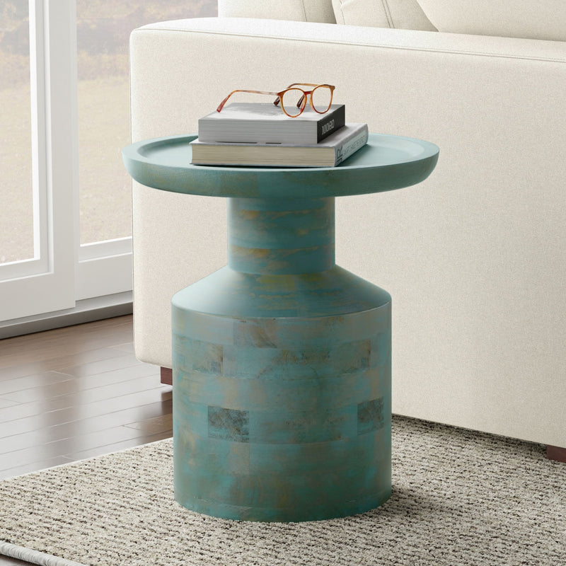 Haynes - Handcrafted Wooden Accent Table - R&R Furniture Gallery (Fountain Valley, CA)