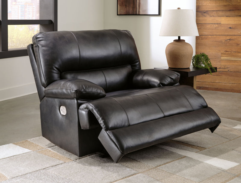 Mountainous - Power Recliner With Adj Headrest - Eclipse - R&R Furniture Gallery (Fountain Valley, CA)