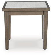 Rainier Ranch - Square End Table - Brown / Beige - R&R Furniture Gallery (Fountain Valley, CA)