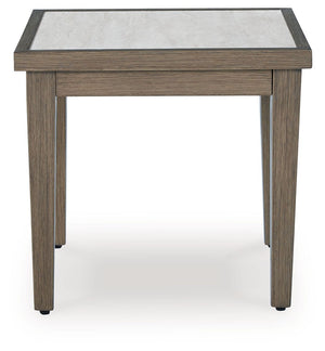 Rainier Ranch - Square End Table - Brown / Beige - R&R Furniture Gallery (Fountain Valley, CA)
