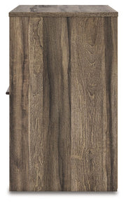 Elbrim - One Drawer Night Stand - Brown - R&R Furniture Gallery (Fountain Valley, CA)