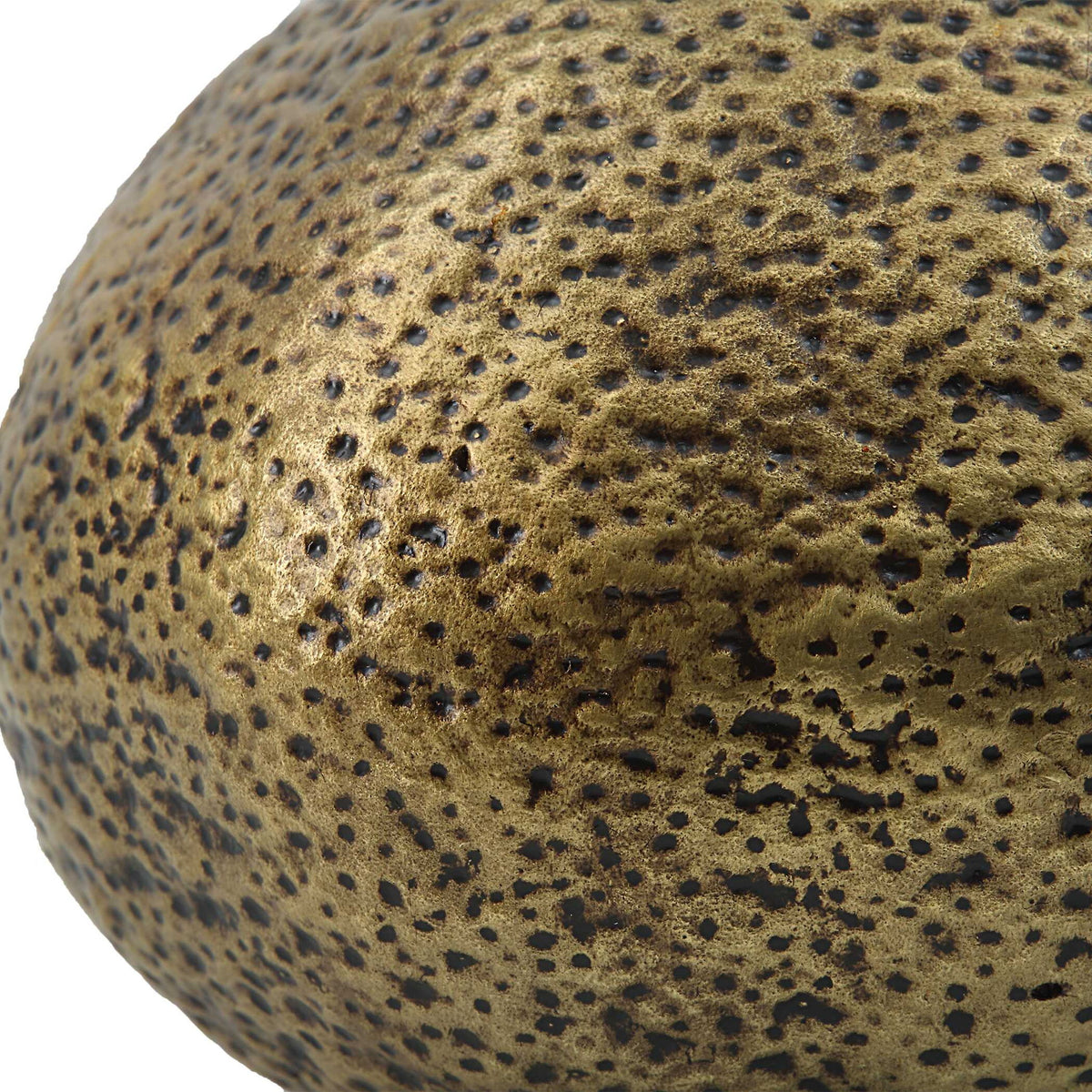 Golden Tangerine - Sculpture - Gold