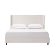 Harper - Tall Headboard Upholstered Bed / High Headboard / Elegant Simplicity / No Box Spring Needed - R&R Furniture Gallery (Fountain Valley, CA)