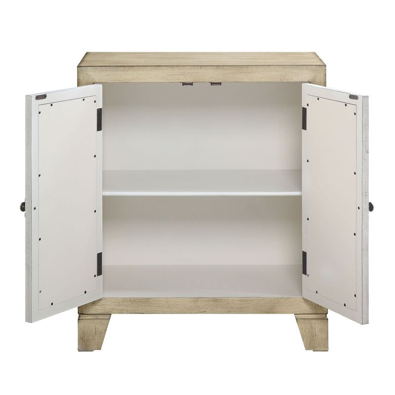 Nalani - Console Cabinet - Antique White - R&R Furniture Gallery (Fountain Valley, CA)