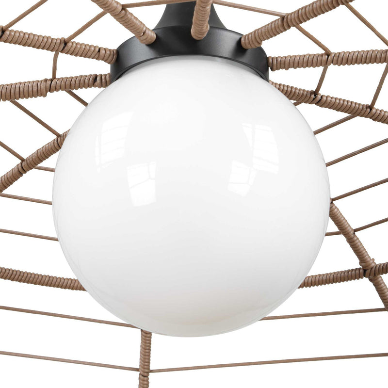 Lakeside - Indoor-Outdoor 1 Light Pendant - Black
