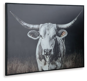 Harlandale - Wall Art - Black / White / Brown - R&R Furniture Gallery (Fountain Valley, CA)