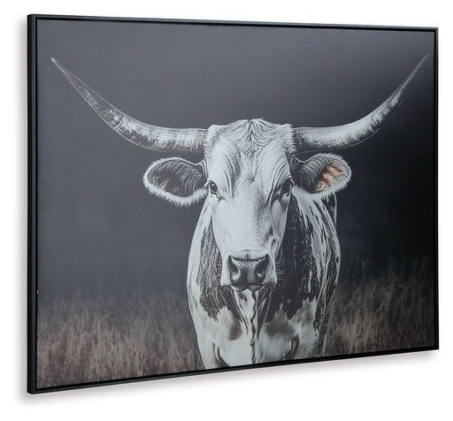Harlandale - Wall Art - Black / White / Brown - R&R Furniture Gallery (Fountain Valley, CA)
