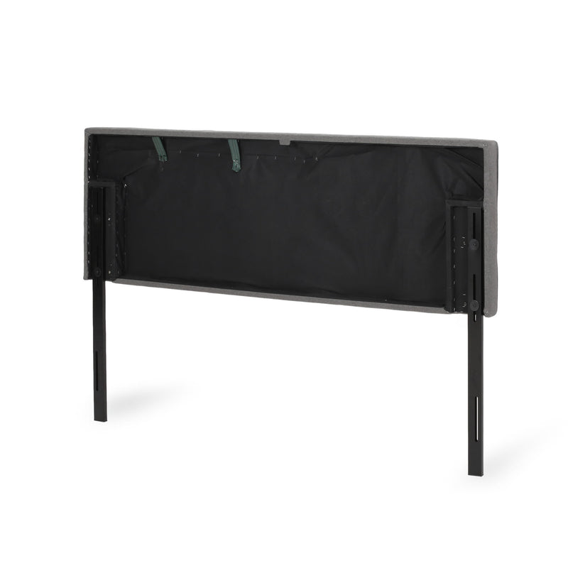 King / California King Sized Headboard - Charcoal Gray - R&R Furniture Gallery (Fountain Valley, CA)