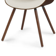 Malden - Bentwood Upholstered Dining Chair With Wood Back - R&R Furniture Gallery (Fountain Valley, CA)