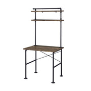 Ensata - Writing Desk - Rustic Oak & Black - R&R Furniture Gallery (Fountain Valley, CA)