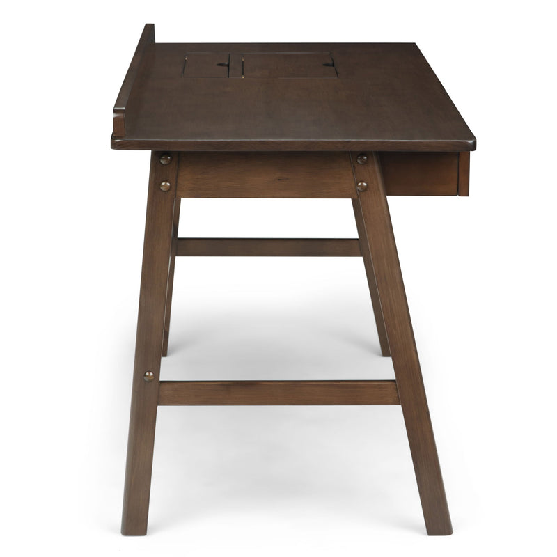 Rylie - Desk - Natural Aged Brown - R&R Furniture Gallery (Fountain Valley, CA)