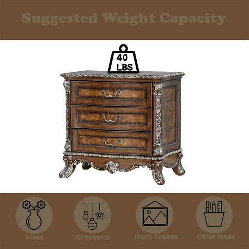 Devany - Nightstand - Cherry - R&R Furniture Gallery (Fountain Valley, CA)