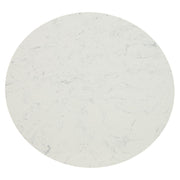 Jaramillo - Counter Height Table - Natural Marble Top & Black - R&R Furniture Gallery (Fountain Valley, CA)