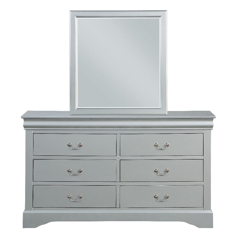 Louis Philippe - Accent Mirror - R&R Furniture Gallery (Fountain Valley, CA)