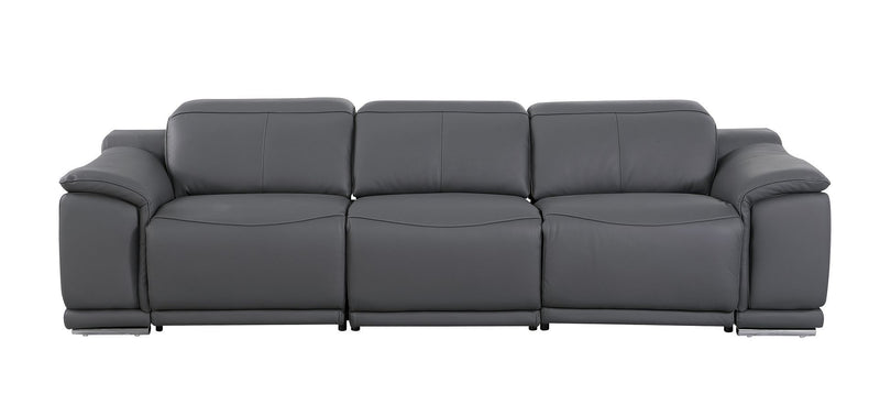 9762 - 6-Piece Modular Power Reclining Sofa, Loveseat And Chair Set With 6 Power Recliners In