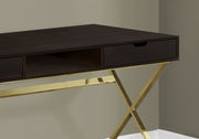 Computer Desk For Home Office, Laptop, Storage Drawers, Contemporary & Modern - Espresso - R&R Furniture Gallery (Fountain Valley, CA)