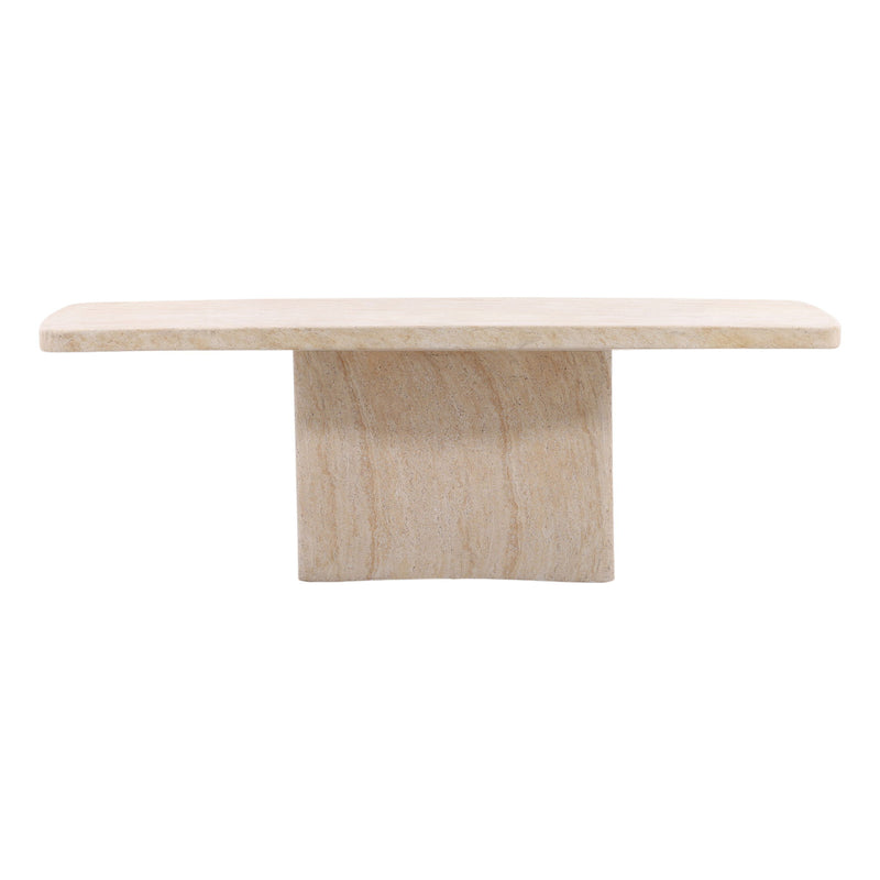 Payson - Outdoor Dining Table - Faux Travertine