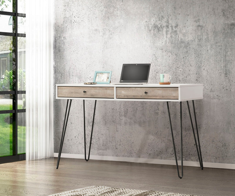 Desk - Taupe - R&R Furniture Gallery (Fountain Valley, CA)