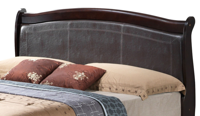 Panel Sleigh Bed Elegantly Crafted - R&R Furniture Gallery (Fountain Valley, CA)