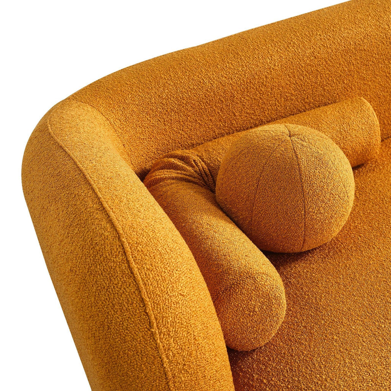 Donna - Japandi Design Boucle Sofa - R&R Furniture Gallery (Fountain Valley, CA)
