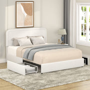 Liv - Patented With Drawers Upholstered Storage Platform Bed - R&R Furniture Gallery (Fountain Valley, CA)
