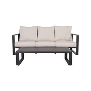 3 Person Sofa With Rectangular Coffee Table, Cushions Tino Tino - Beige - R&R Furniture Gallery (Fountain Valley, CA)