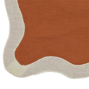 Organic Cotton / Linen Wavy Challah Cover