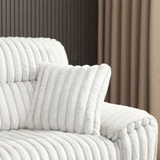 Jaya - Power Motion Sofa With Sleeper & USB Port - Mondo Gray Corduroy - R&R Furniture Gallery (Fountain Valley, CA)