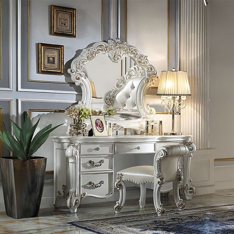 Vendome - Vanity Stool - R&R Furniture Gallery (Fountain Valley, CA)