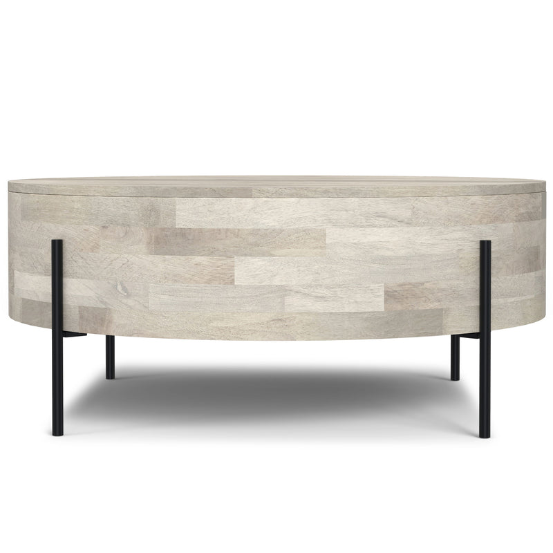 Rayburn - Drum Table - R&R Furniture Gallery (Fountain Valley, CA)