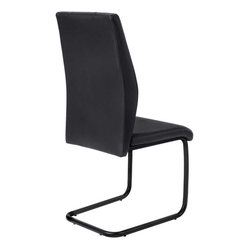 Dining Chair, Side, Upholstered For Dining Room, Contemporary & Modern (Set of 2) - R&R Furniture Gallery (Fountain Valley, CA)