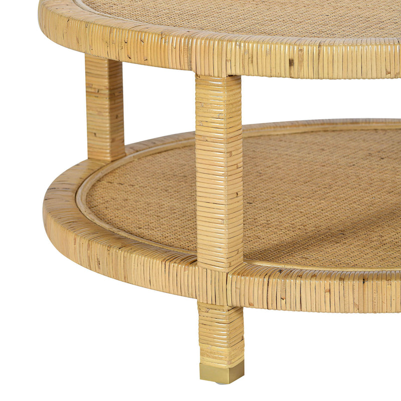 Amara - Coffee Table - Natural - R&R Furniture Gallery (Fountain Valley, CA)