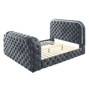 Kana - Bed With LED, Fireplace & TV Stand - R&R Furniture Gallery (Fountain Valley, CA)
