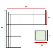 Seating Set With Cushions Handcrafted Wicker Design - R&R Furniture Gallery (Fountain Valley, CA)