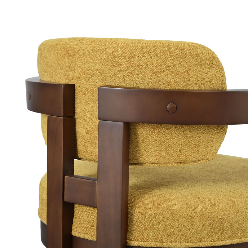 Stylish Indoor Upholstered Wood Dining Chair (Set of 2) - R&R Furniture Gallery (Fountain Valley, CA)