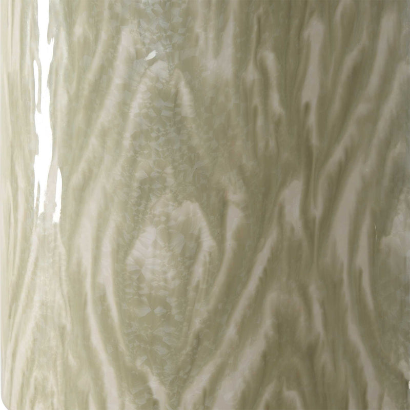 Laurel - Sage Ceramic Table Lamp - Green
