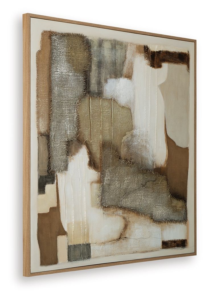 Wylander - Wall Art - Tan / Brown / Gray - R&R Furniture Gallery (Fountain Valley, CA)