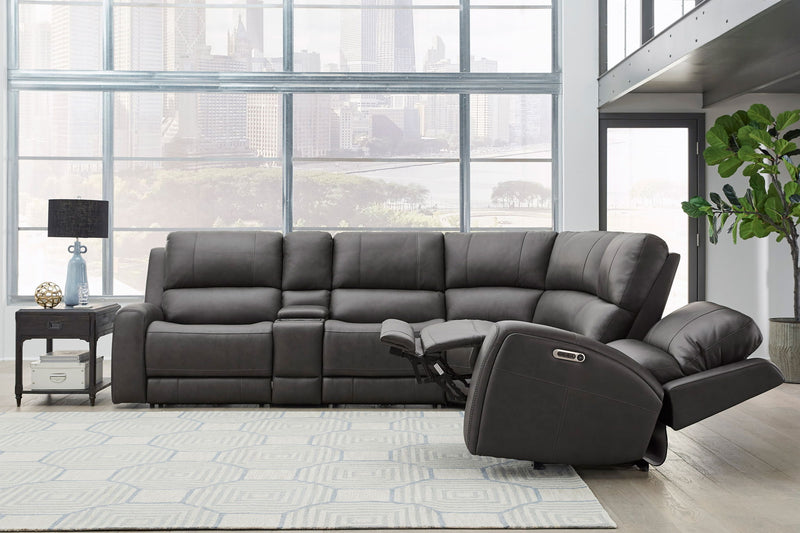 Belmont - Zero Gravity Power Reclining Sectional With Power Adjustable Headrests