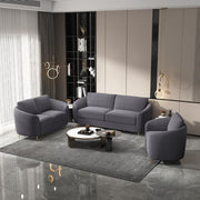Yuina - Chair - Gray Linen - R&R Furniture Gallery (Fountain Valley, CA)