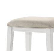 Sasha - 17" Counter Height Stool With Upholstered Seat - R&R Furniture Gallery (Fountain Valley, CA)