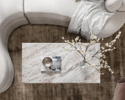 Bowman - Marble Rectangular Coffee Table - Rusty Gray - R&R Furniture Gallery (Fountain Valley, CA)