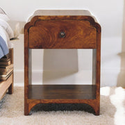 Newton - Nightstand With A Drawer And Open Shelf - R&R Furniture Gallery (Fountain Valley, CA)