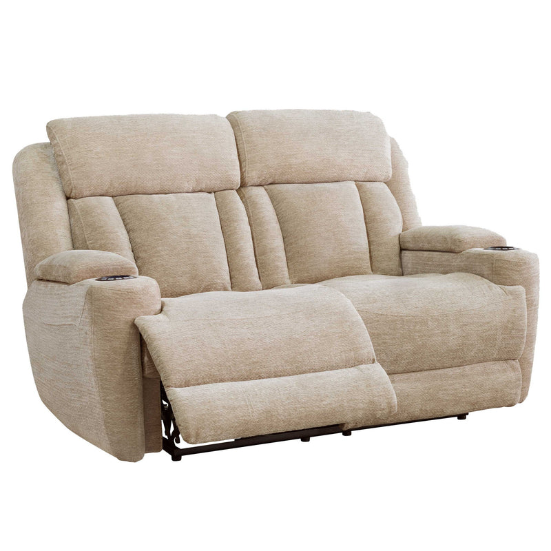 Parker Living Dalton power reclining 3-piece sofa set with plush cushions and modern design for comfortable living room seating.