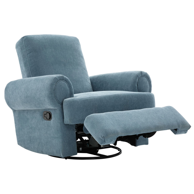 Manual Swivel Recliner Rocker Chair With Adjustable Backrest - R&R Furniture Gallery (Fountain Valley, CA)
