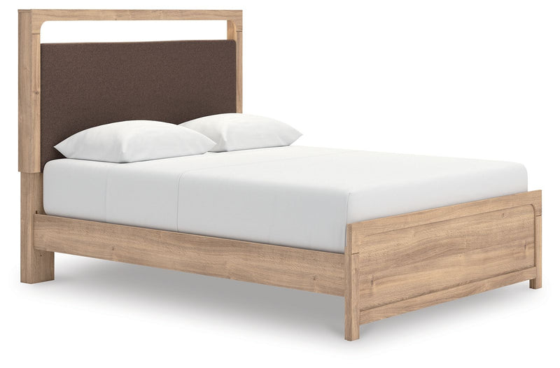 Kinlanni - Upholstered Platform Bed - R&R Furniture Gallery (Fountain Valley, CA)