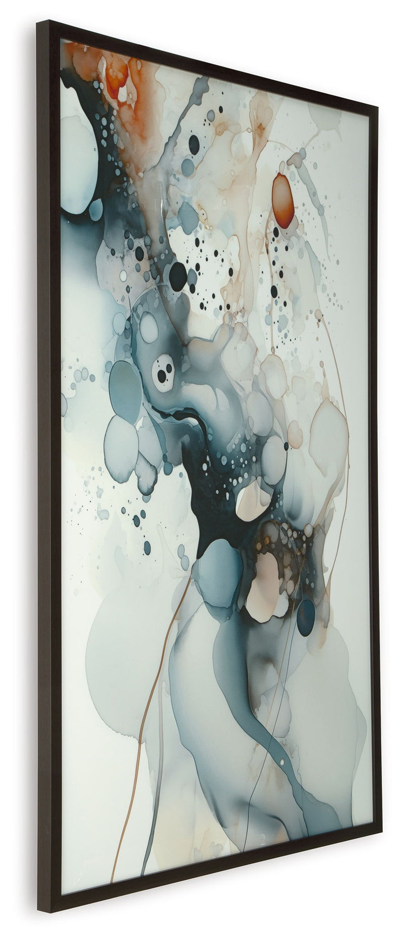 Foxenburg - Wall Art - Blue / Amber / White - R&R Furniture Gallery (Fountain Valley, CA)