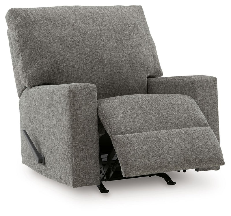 Clarington - Rocker Recliner - Greystone - R&R Furniture Gallery (Fountain Valley, CA)