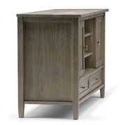 Warm Shaker - TV Media Stand Handcrafted - R&R Furniture Gallery (Fountain Valley, CA)