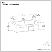 Rex - Handcrafted Sofa - R&R Furniture Gallery (Fountain Valley, CA)